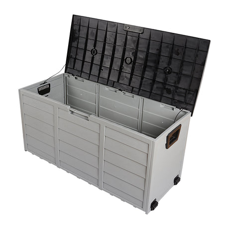 75gal 260L Outdoor Garden Plastic Storage Deck Box