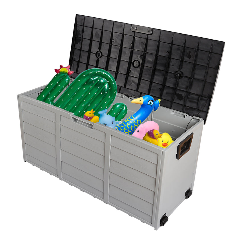 75gal 260L Outdoor Garden Plastic Storage Deck Box