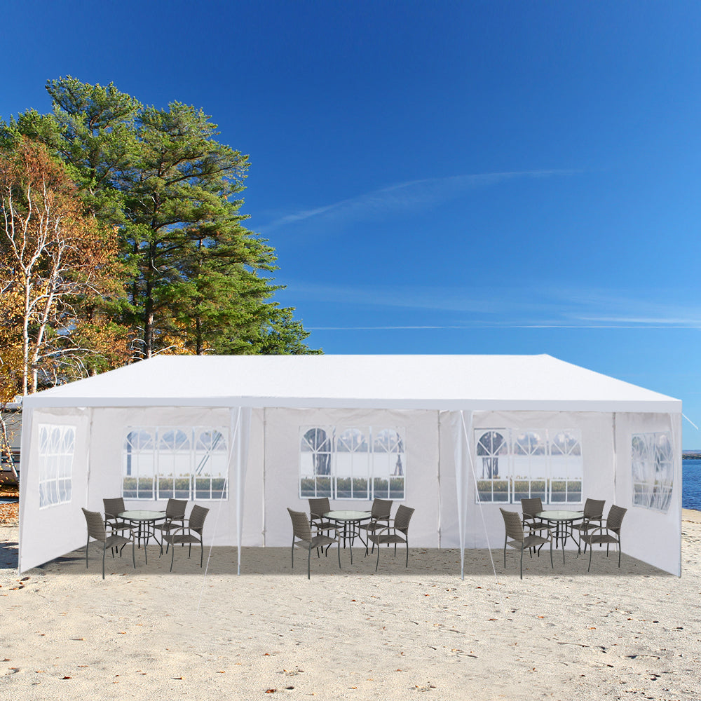 10 X20 Outdoor Party Tent with 4 Removable Sidewalls