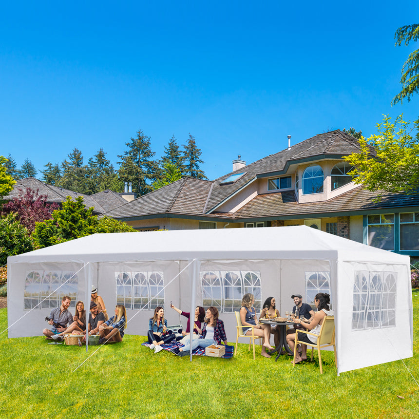 10'X20' Outdoor Party Tent with 4 Removable Sidewalls