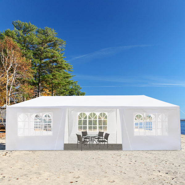 10'X20' Outdoor Party Tent with 4 Removable Sidewalls