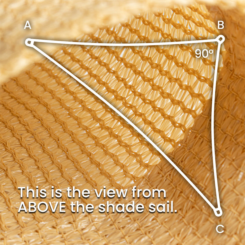 Custom-Made Shade sail-Right Triangle