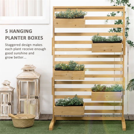 Wooden Plant Trellis Stand