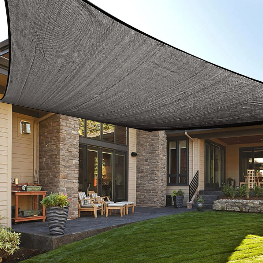 Permeable Rectangle Sun Shade Sail