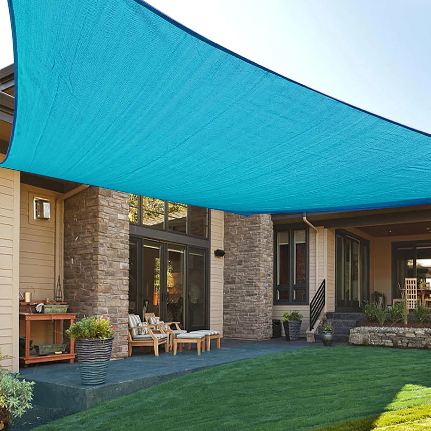 Permeable Rectangle Sun Shade Sail