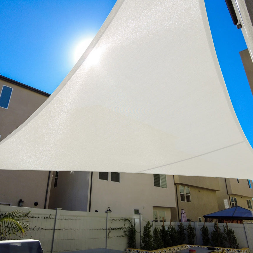 Permeable Triangle Sun Shade Sail