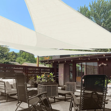 Permeable Triangle Sun Shade Sail