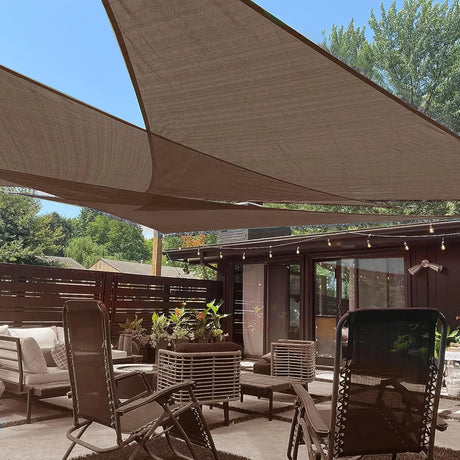 Permeable Triangle Sun Shade Sail