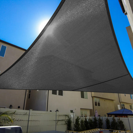 Permeable Triangle Sun Shade Sail