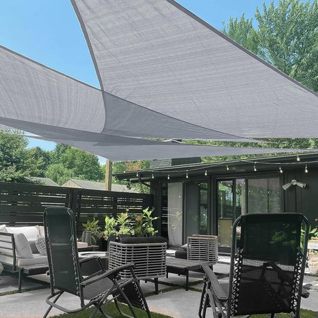 Permeable Triangle Sun Shade Sail