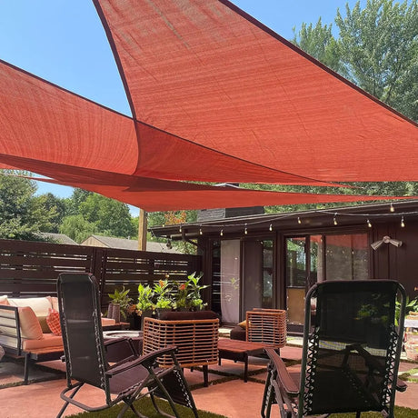 Permeable Triangle Sun Shade Sail