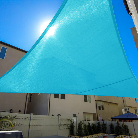 Permeable Triangle Sun Shade Sail